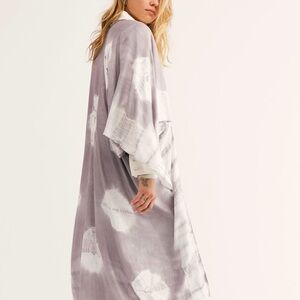 Free People Spell Bound Tie Dye Duster // One Size // Lightly Used